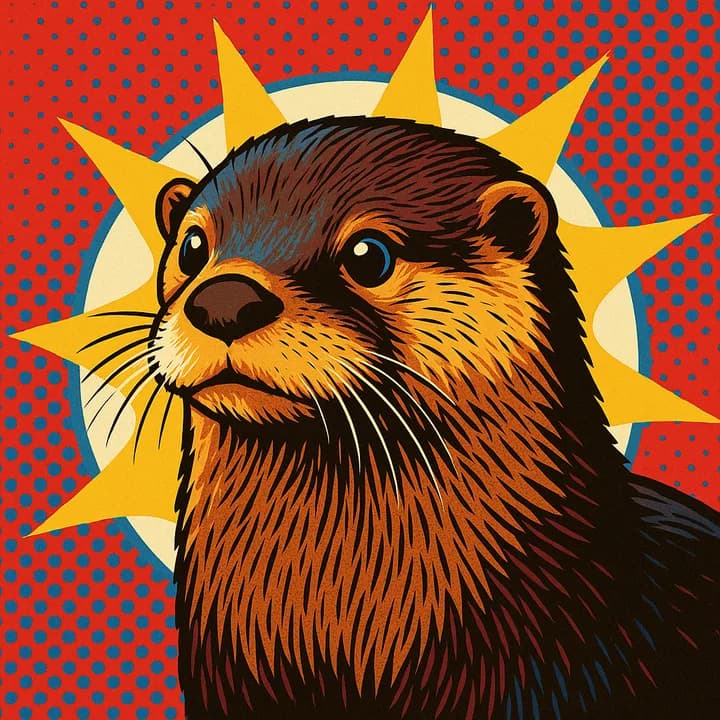 Ben-Day Bubble Pop — a Painted Critters style