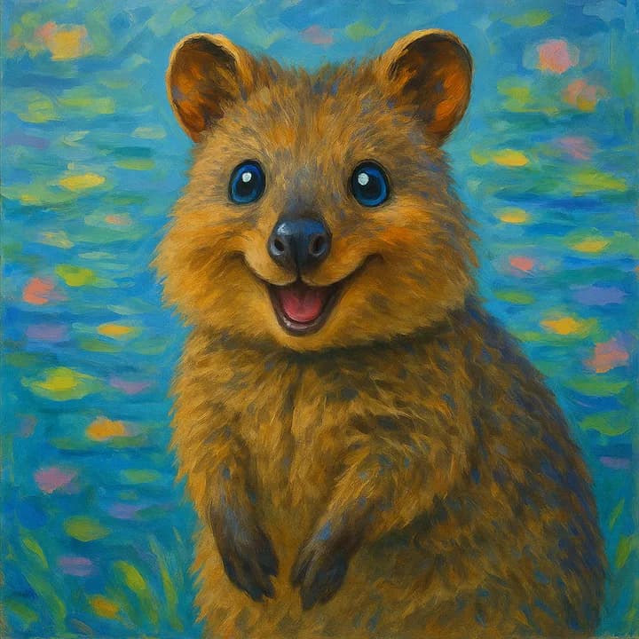 Monet Water Garden — a Painted Critters style