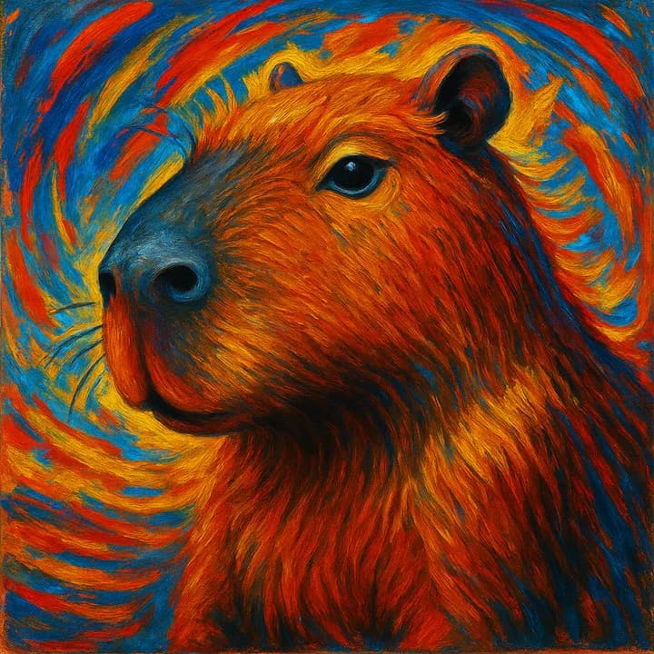 Ghanaian Poster — a Painted Critters style