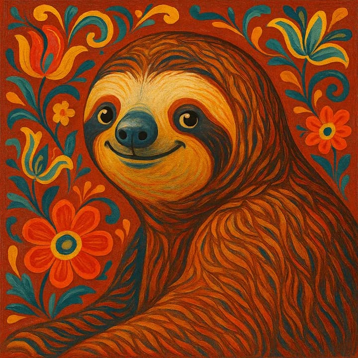 Swedish Dala Folk — a Painted Critters style