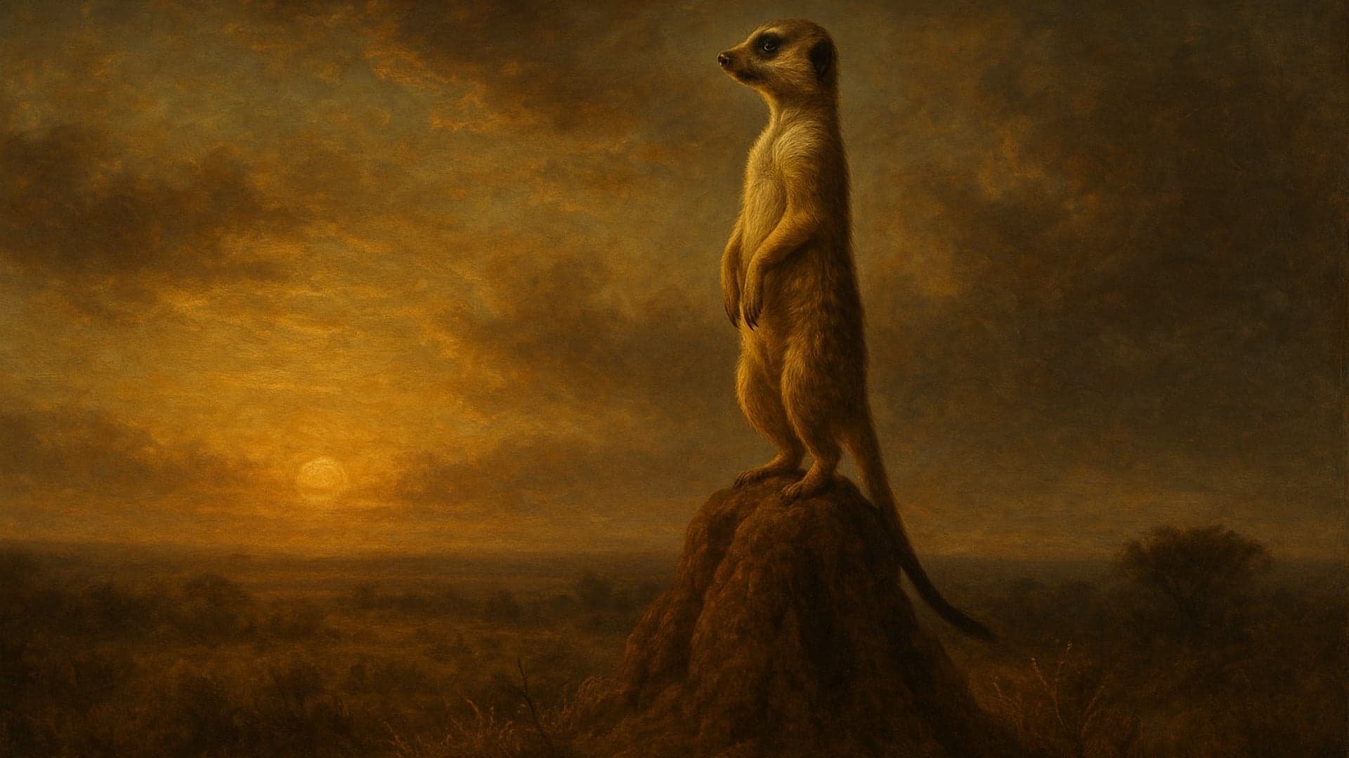 Meerkat Sentry, Dutch Oil