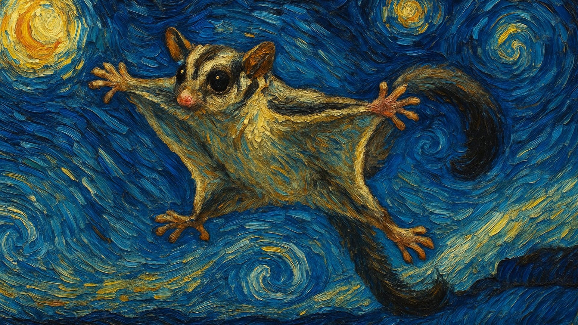 Sugar Glider, Van Gogh Sky