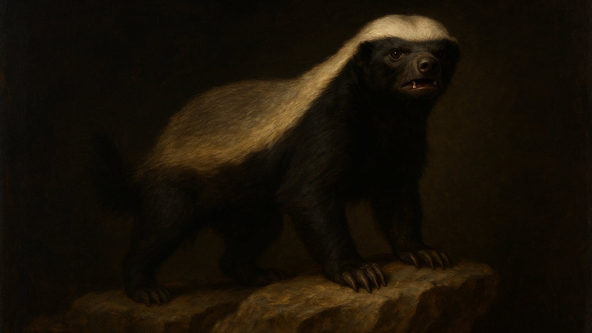 Honey Badger, Old-Master Oil