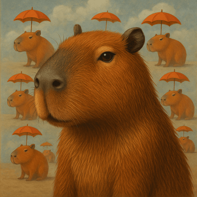 Surreal Umbrella Repeat 1