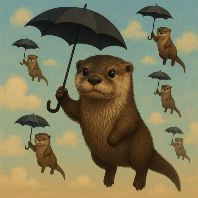 Floating Umbrella Parade